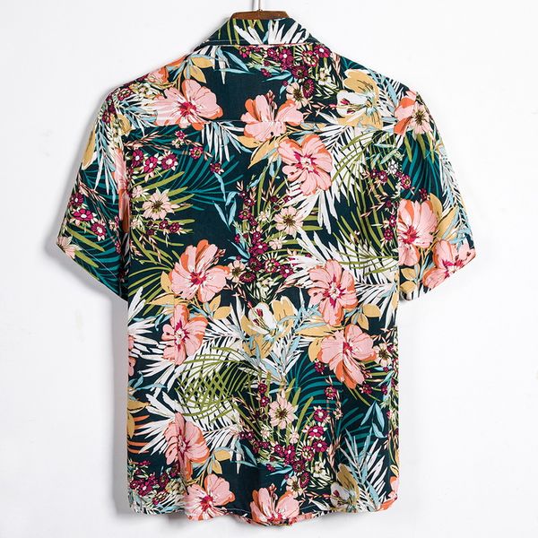 heflashor 2020 summer mens short sleeve beach hawaiian shirts cotton casual floral regular plus size 3xl men clothing fashion, White;black
heflashor 2020 summer mens short sleeve beach hawaiian shirts cotton casual floral regular plus size 3xl men clothing fashion, White;black