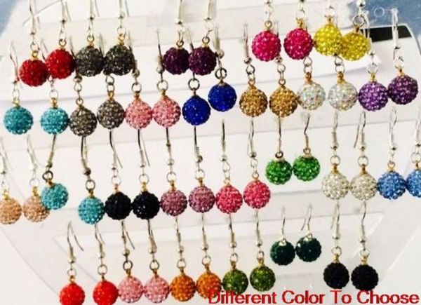 mixed 10mm multicolour en micro pave disco ball earrings woen drop jewelry rhinestone lot gift fg4df, Golden;silver
mixed 10mm multicolour en micro pave disco ball earrings woen drop jewelry rhinestone lot gift fg4df, Golden;silver