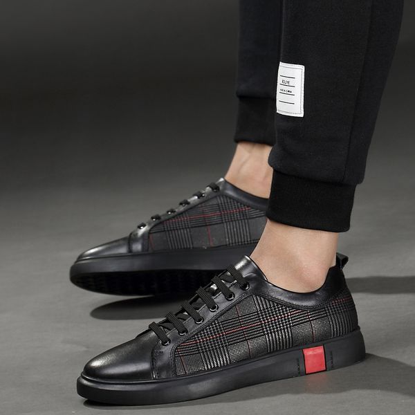 genuine leather casual men shoes fashion lace-up loafers male handmade casual driving shoes men flats male loafers hc-454, Black
genuine leather casual men shoes fashion lace-up loafers male handmade casual driving shoes men flats male loafers hc-454, Black