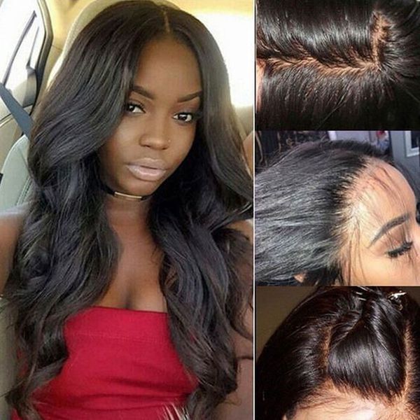 13*6 deep part lace front human hair wigs with baby hair brazilian body wave remy hair lace wigs pre-plucked hairline, Black
13*6 deep part lace front human hair wigs with baby hair brazilian body wave remy hair lace wigs pre-plucked hairline, Black