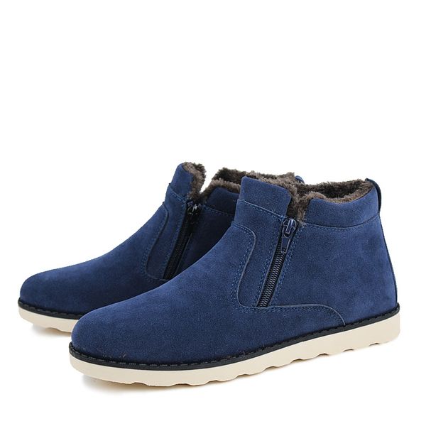 warm snow boots men 2019 winter casual plush zipper shoes male slip on hx-059, Black
warm snow boots men 2019 winter casual plush zipper shoes male slip on hx-059, Black