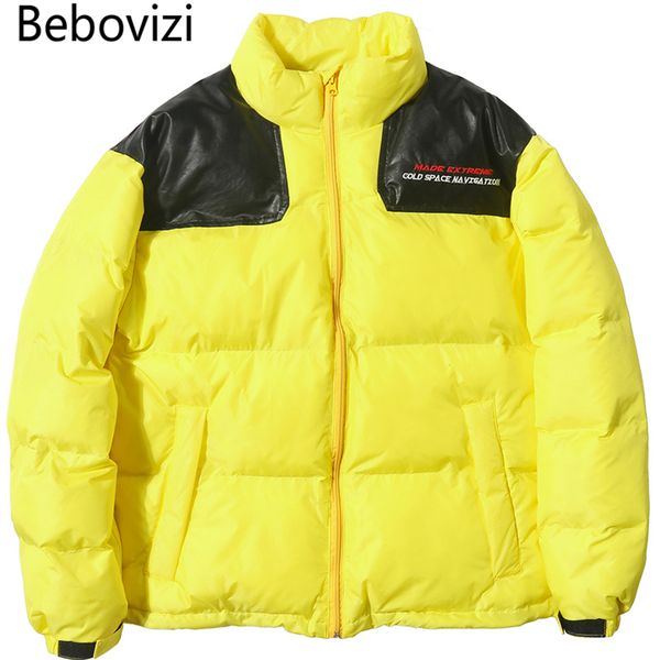 bebovizi new designer yellow jacket parka streetwear men windbreaker harajuku winter stand padded jacket coat warm outwear, Black
bebovizi new designer yellow jacket parka streetwear men windbreaker harajuku winter stand padded jacket coat warm outwear, Black