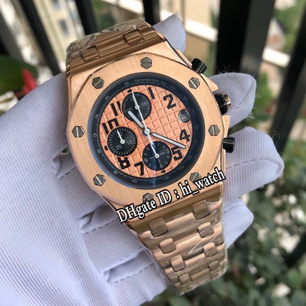 royal 26470 miyota quartz chronograph mens watch rose gold champagne gold texture dial black subdial stainless steel bracelet hi_watch e137a, Slivery;brown
royal 26470 miyota quartz chronograph mens watch rose gold champagne gold texture dial black subdial stainless steel bracelet hi_watch e137a, Slivery;brown