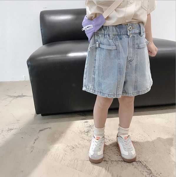 2020 new arrival girls denim shorts summer girls shorts 2-7 years qa734, Black 
2020 new arrival girls denim shorts summer girls shorts 2-7 years qa734, Black