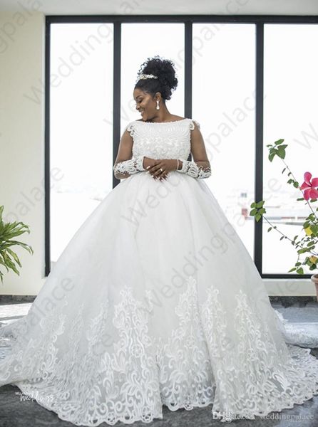plus size wedding dresses lace appliques luxurious pearls long sleeve beach wedding dress sweep train long sleeve bridal gowns, White;pink
plus size wedding dresses lace appliques luxurious pearls long sleeve beach wedding dress sweep train long sleeve bridal gowns, White;pink