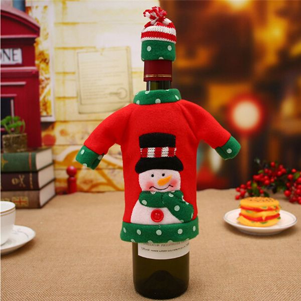 1 set new arrivals red wine bottle cover bags cute red wine cover christmas dinner table decoracion de navidad bottle suit
1 set new arrivals red wine bottle cover bags cute red wine cover christmas dinner table decoracion de navidad bottle suit