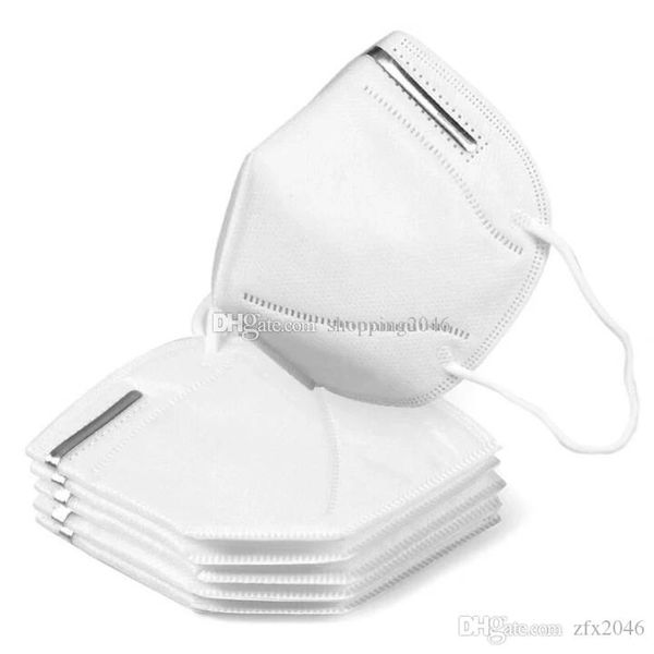 kn95 10 / 5pcs обычная одноразовая маска мягкая дышащая защитная маска защитные маски 95% фильтрация для пыли частичное загрязнение n95 ffp