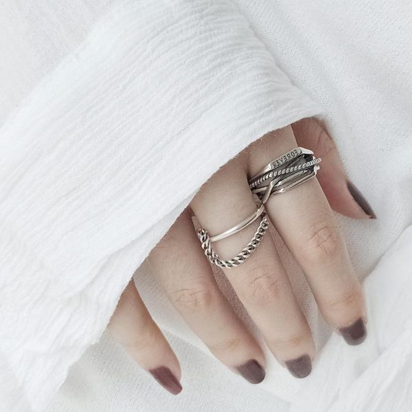 forever ring s925 silver rings for women ins tide index finger simple net red personality cold wind adjustable fashion bundi, Golden;silver
forever ring s925 silver rings for women ins tide index finger simple net red personality cold wind adjustable fashion bundi, Golden;silver