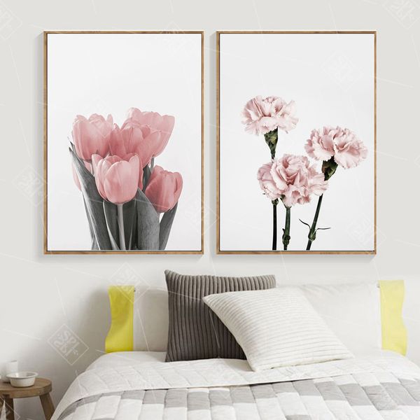 nordic minimalist carnation tulip flower wall art canvas painting posters and prints wall pictures for living room bedroom decor 
nordic minimalist carnation tulip flower wall art canvas painting posters and prints wall pictures for living room bedroom decor