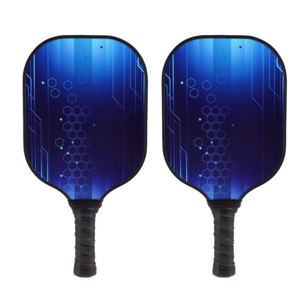 pack of 2 single pickleball paddle racket / racquet for men women kids youth, for outdoor and indoor 
pack of 2 single pickleball paddle racket / racquet for men women kids youth, for outdoor and indoor