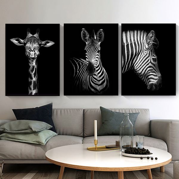 european black & white nordic canvas art painting animal canvas painting lion zebra wall picture poster print wall stickers
european black & white nordic canvas art painting animal canvas painting lion zebra wall picture poster print wall stickers