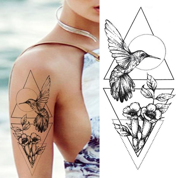 realistic bird flower temporary tattoos for women girls body art black small rose waterproof geometric fake tattoo stickers
realistic bird flower temporary tattoos for women girls body art black small rose waterproof geometric fake tattoo stickers