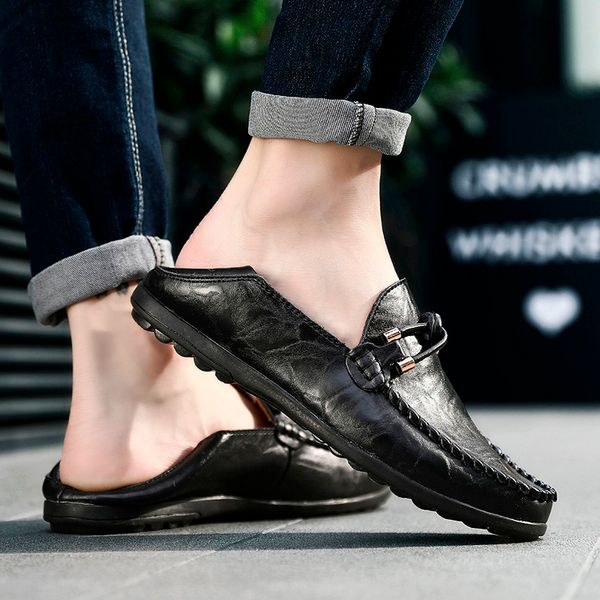 shoes men new fashion casual tenis sneakers men's large size british style hand-stitched casual shoes comfortable lazy, Black
shoes men new fashion casual tenis sneakers men's large size british style hand-stitched casual shoes comfortable lazy, Black