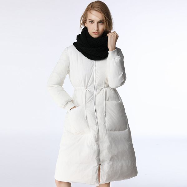 2018 autumn and winter new european and american collar collar thick warm down jacket women's long section winter down jacket, Black
2018 autumn and winter new european and american collar collar thick warm down jacket women's long section winter down jacket, Black