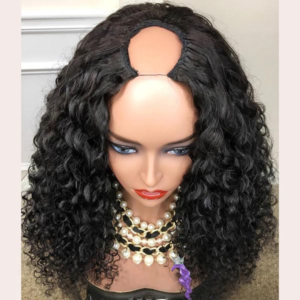 kinky curly u part wig human hair wigs swiss lace brazilian remy hair 150 density brazilian left/ middle/ right part wigs, Black;brown
kinky curly u part wig human hair wigs swiss lace brazilian remy hair 150 density brazilian left/ middle/ right part wigs, Black;brown
