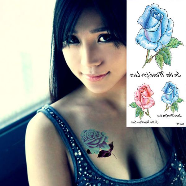 1 piece flash henna tattoo fake temporary tattoos stickers red blue rose flowers arm shoulder tattoo waterproof women on body
1 piece flash henna tattoo fake temporary tattoos stickers red blue rose flowers arm shoulder tattoo waterproof women on body