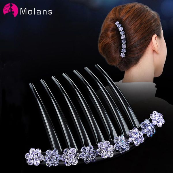 molans vintage flower crystal hairclips fashion hair maker bun hair combs plastic shiny hairpins for women accessories
molans vintage flower crystal hairclips fashion hair maker bun hair combs plastic shiny hairpins for women accessories