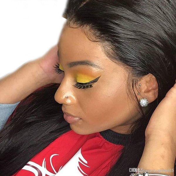 24 дюймов прямой парик фронта шнурка glueless фронта шнурка человеческих волос парики с волосами младенца 130% реми предварительно сорвал 13, Black
24 дюймов прямой парик фронта шнурка glueless фронта шнурка человеческих волос парики с волосами младенца 130% реми предварительно сорвал 13, Black