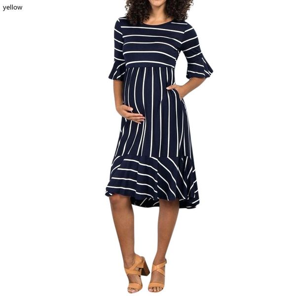new 2020 женщина платья для беременной mother беременности dresss flare рукав полосатой беременности летней беременной платья, White
new 2020 женщина платья для беременной mother беременности dresss flare рукав полосатой беременности летней беременной платья, White