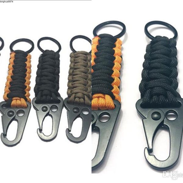 ring key rope camping carabiner keychain outdoor camping survival kit military parachute cord emergency knot key party gift lxl110q, Silver
ring key rope camping carabiner keychain outdoor camping survival kit military parachute cord emergency knot key party gift lxl110q, Silver