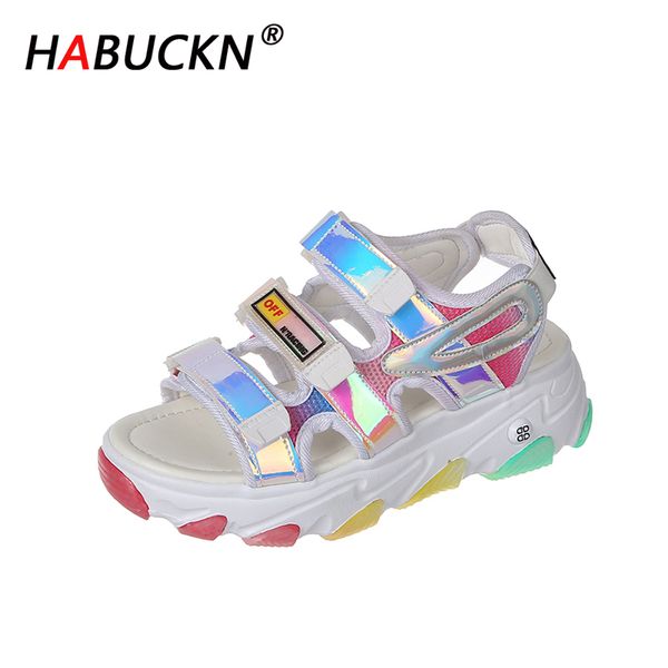 habuckn 2020 summer women sandals rainbow colorful sequined cloth ladies sandals chunky heels open toe heels platform sandals mx200620, Black
habuckn 2020 summer women sandals rainbow colorful sequined cloth ladies sandals chunky heels open toe heels platform sandals mx200620, Black