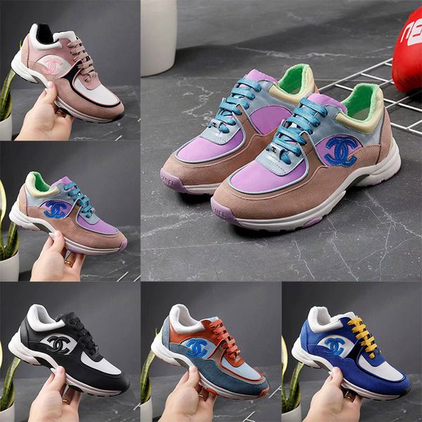 New arrival women de igner luxury ca ual hoe multi color uede leather dad neaker 2019 women fa hion lei ure hoe with box
New arrival women de igner luxury ca ual hoe multi color uede leather dad neaker 2019 women fa hion lei ure hoe with box