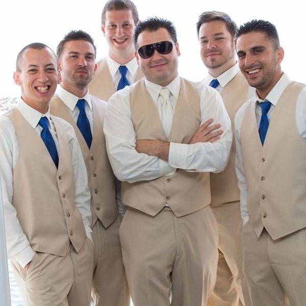 beige beach wedding tuxedos summer groomsmen men's slim fit formal young boy prom party 3 pieces suit (jacket +vest+pants+tie) custom m, Black;gray
beige beach wedding tuxedos summer groomsmen men's slim fit formal young boy prom party 3 pieces suit (jacket +vest+pants+tie) custom m, Black;gray