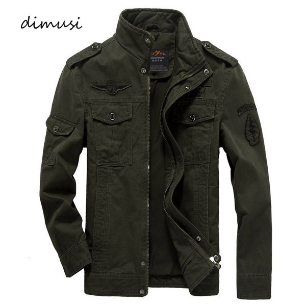 dimusi autumn men's bomber jackets casual male army military tactical coats mens baseball slim outwear windbreaker jackets 6xl v191022, Black;brown
dimusi autumn men's bomber jackets casual male army military tactical coats mens baseball slim outwear windbreaker jackets 6xl v191022, Black;brown