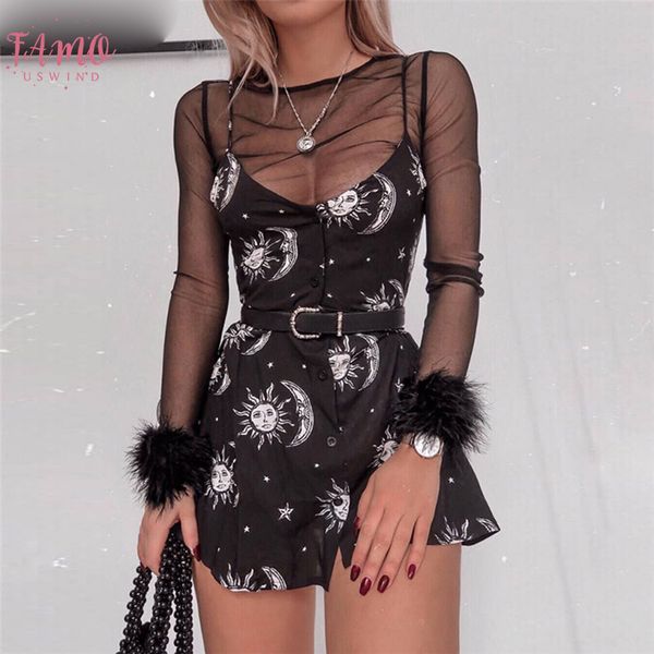 women dresses loose v neck sleeveless mini spring dress black sun moon star printing elegant female spring summer dress new, Black;gray
women dresses loose v neck sleeveless mini spring dress black sun moon star printing elegant female spring summer dress new, Black;gray