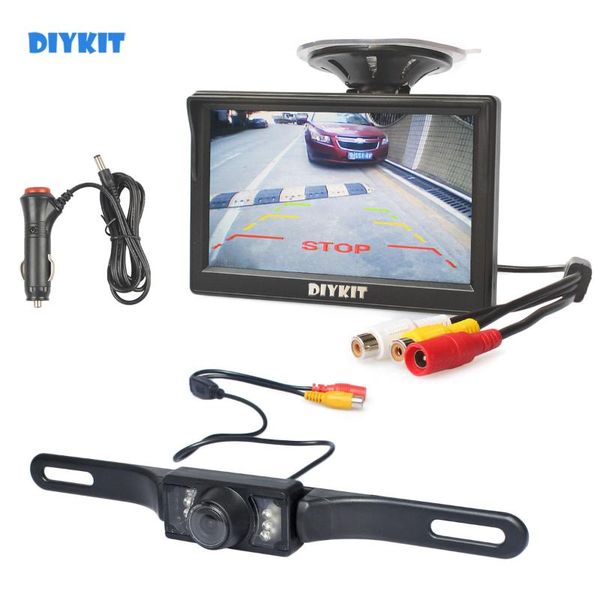 diykit 5" hd backup car monitor car van truck parking ir night vision reversing camera rear view security system
diykit 5" hd backup car monitor car van truck parking ir night vision reversing camera rear view security system