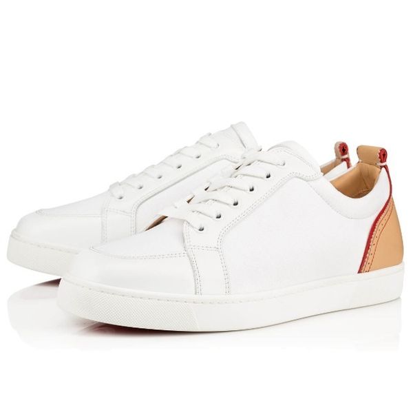 studded bi-color plain sneakers red sole luxury designer sneaker for women,men's junior low white genuine leather skate shoes, Black
studded bi-color plain sneakers red sole luxury designer sneaker for women,men's junior low white genuine leather skate shoes, Black