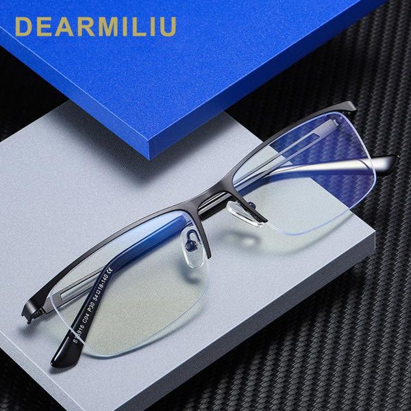 dearmiliu 2020 new blue light blocking reading glasses metal half rectangular frame computer vasos for men and women 5916, White;black
dearmiliu 2020 new blue light blocking reading glasses metal half rectangular frame computer vasos for men and women 5916, White;black