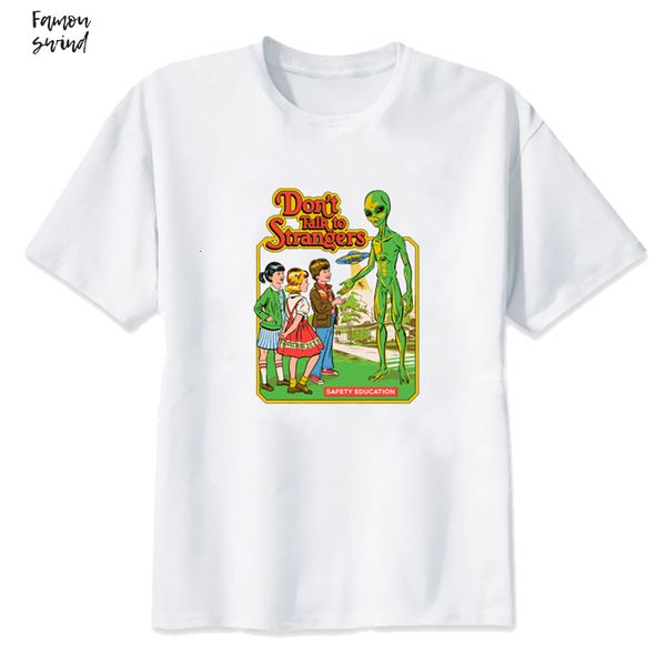 dont talk to strangers shirts funny women tshirts plus size summer short sleeved cute clothing t harajuku girl t shirt, White
dont talk to strangers shirts funny women tshirts plus size summer short sleeved cute clothing t harajuku girl t shirt, White