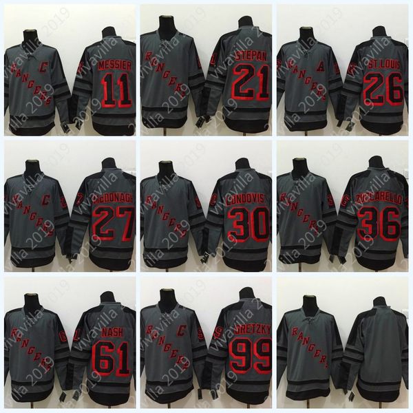 #30 Henrik Lundqvist Cross Check Mens New York Rangers 99 Gretzky 36 Zuccarello 27 McDonagh 13 HayesGray Shadow Charcoal Hockey Jerseys
#30 Henrik Lundqvist Cross Check Mens New York Rangers 99 Gretzky 36 Zuccarello 27 McDonagh 13 HayesGray Shadow Charcoal Hockey Jerseys