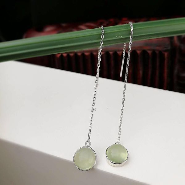 earrings silver 925 natural gemstone prehnite round tassel earrings for women jewellery accessories aretes de mujer modernos, Golden;silver
earrings silver 925 natural gemstone prehnite round tassel earrings for women jewellery accessories aretes de mujer modernos, Golden;silver