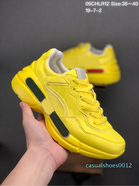 2019 новые rhyton кожаные кроссовки мужские дизайнерские туфли с клубничной волной рот тигр печати роскошный винтаж тренер женщины дизайнер, Black
2019 новые rhyton кожаные кроссовки мужские дизайнерские туфли с клубничной волной рот тигр печати роскошный винтаж тренер женщины дизайнер, Black