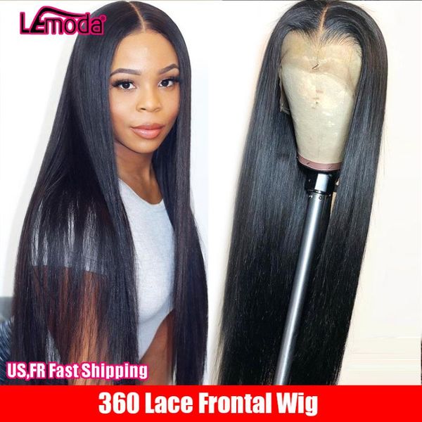 360 lace frontal wig pre plucked with baby hair straight lace front human hair wigs lemoda remy 150% 360 wig, Black;brown
360 lace frontal wig pre plucked with baby hair straight lace front human hair wigs lemoda remy 150% 360 wig, Black;brown