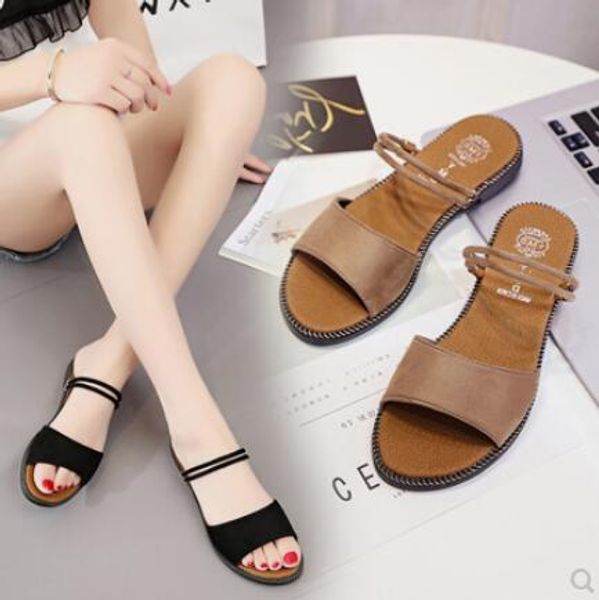 womens designer causal rubber summer huaraches slippers, classic leather loafers flats summer beach flip flops, Black
womens designer causal rubber summer huaraches slippers, classic leather loafers flats summer beach flip flops, Black