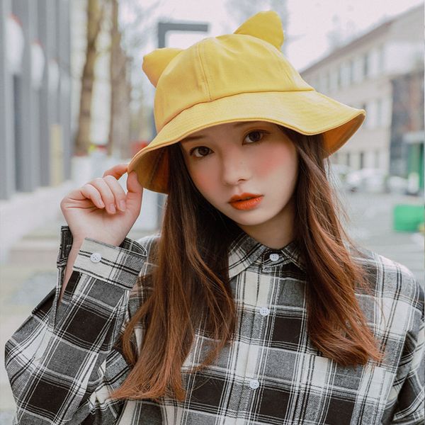 уши cute cat bucket hat женщины hip hop cap gorros сплошной цвет unisex casual плоский hat хлопок весна рыбалка ковша
уши cute cat bucket hat женщины hip hop cap gorros сплошной цвет unisex casual плоский hat хлопок весна рыбалка ковша