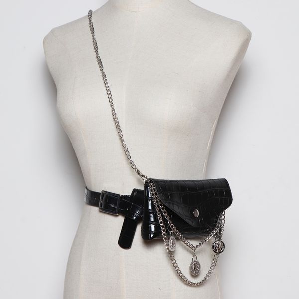 alligator pattern multi-layers coins chains waist packs 2020 women pu leather waist belts with phone bag crossbody shoulder bag
alligator pattern multi-layers coins chains waist packs 2020 women pu leather waist belts with phone bag crossbody shoulder bag
