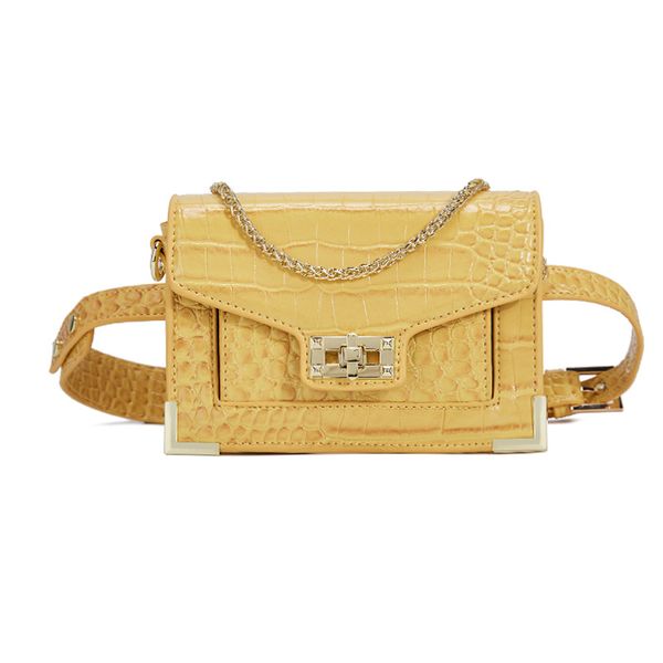 fashion waist bag 2020 new crocodile pattern ladies small square bag chain shoulder messenger girl chest
fashion waist bag 2020 new crocodile pattern ladies small square bag chain shoulder messenger girl chest