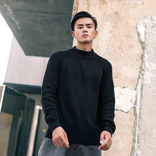mrmt 2019 brand new men's jackets sweater solid color sweater casual pullover for male shoulder-less turtleneck jacket clothing, White;black
mrmt 2019 brand new men's jackets sweater solid color sweater casual pullover for male shoulder-less turtleneck jacket clothing, White;black