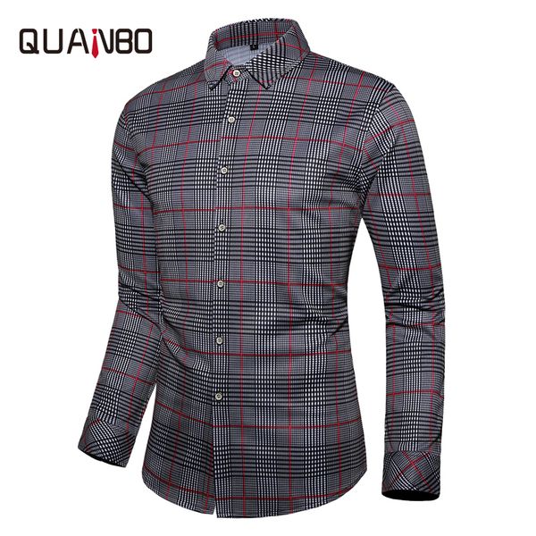 quanbo big size 5xl 6xl 7xl mens shirts 2019 new spring autumn plaid long sleeve shirt male casual shirts brand clothing, White;black
quanbo big size 5xl 6xl 7xl mens shirts 2019 new spring autumn plaid long sleeve shirt male casual shirts brand clothing, White;black