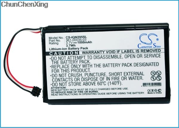 cameron sino 1000mah battery 361-00035-03 for garmin nuvi 2405,2405lt,2447,2447lt,2455lt,2457,2475lt,2505,2547, 2555lt,2597,2789
cameron sino 1000mah battery 361-00035-03 for garmin nuvi 2405,2405lt,2447,2447lt,2455lt,2457,2475lt,2505,2547, 2555lt,2597,2789