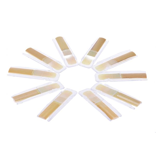 woodwind instruments 10pcs/ box bb clarinet traditional bamboo reeds strength 2.0 / 2.5 / 3.0 for option
woodwind instruments 10pcs/ box bb clarinet traditional bamboo reeds strength 2.0 / 2.5 / 3.0 for option