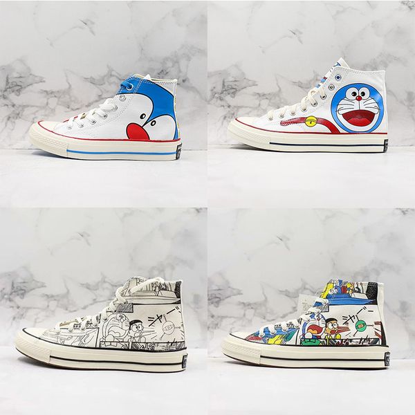 2020 doraemon x taylor all star 1970s canvas shoes women men chuck 70 cartoon graffiti joint couple mens sneakers casual trainers size35-44, Black
2020 doraemon x taylor all star 1970s canvas shoes women men chuck 70 cartoon graffiti joint couple mens sneakers casual trainers size35-44, Black