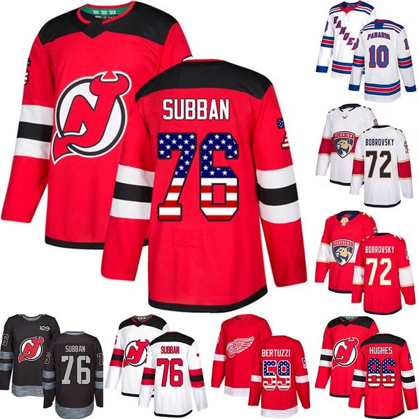 76 Subban 86 Hughes 72 Bobrovsky 10 Panarin 59 Bertuzzi Mens Black Red White Stitched Jersey
76 Subban 86 Hughes 72 Bobrovsky 10 Panarin 59 Bertuzzi Mens Black Red White Stitched Jersey