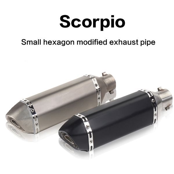 51mm 36mm universal motorcycle exhaust akrapovic modify motocross exhaust muffler for fz6 cbr250 cb600 mt07 atv dirt pit
51mm 36mm universal motorcycle exhaust akrapovic modify motocross exhaust muffler for fz6 cbr250 cb600 mt07 atv dirt pit