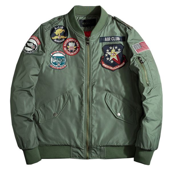 moruancle fashion men flight bomber jackets and coats with patches hi street varsity baseball jacket outerwear fleece lined, Black;brown
moruancle fashion men flight bomber jackets and coats with patches hi street varsity baseball jacket outerwear fleece lined, Black;brown
