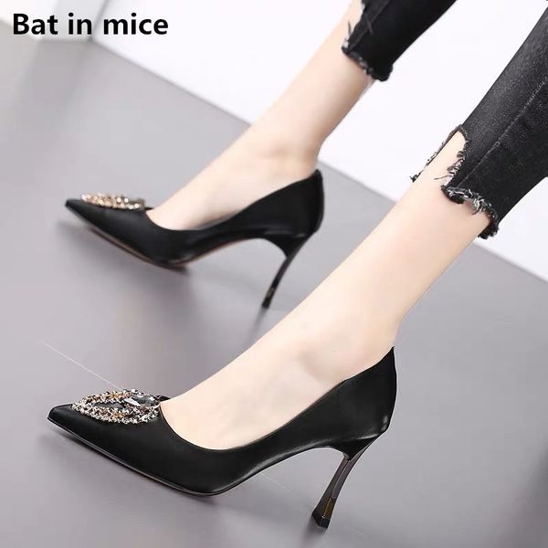spring women shoes women pointed toe pumps shoes zapatos high heels wedding sandals w115, Black
spring women shoes women pointed toe pumps shoes zapatos high heels wedding sandals w115, Black